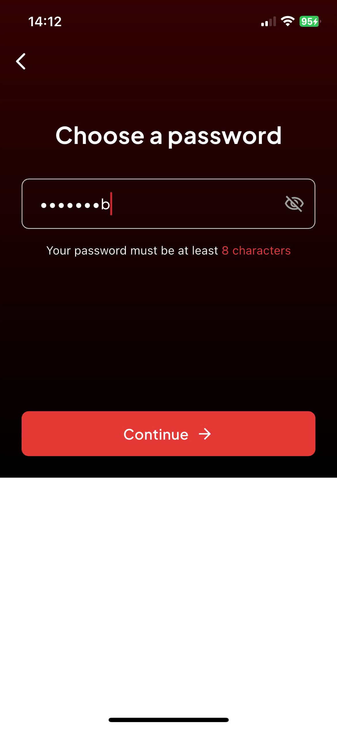 Pasos de incorporación en la app 5